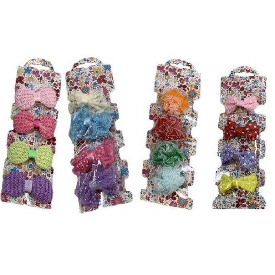 4pc 1.5" Child's Hair Clips